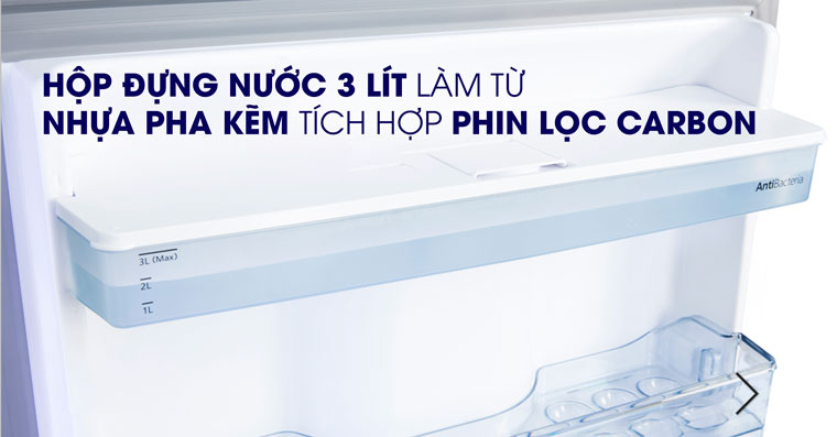 Phin lọc carbon trên tủ lạnh lấy nước ngoài Panasonic